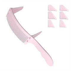 Curved Barber Comb Hair Cutting Comb Styling Tool