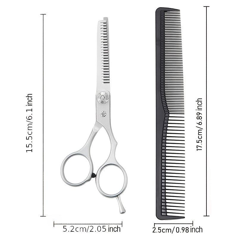 Hair Thinning Shears 15-24 Cm Stainless Steel Haircut Scissors