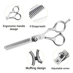 Hair Thinning Shears 15-24 Cm Stainless Steel Haircut Scissors