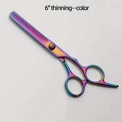 Stainless Steel Hair Cutting Scissors & Thinning Shears for Salon Use