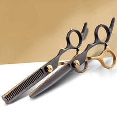 Stainless Steel Hair Cutting Scissors & Thinning Shears for Salon Use