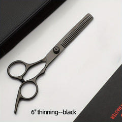 Stainless Steel Hair Cutting Scissors & Thinning Shears for Salon Use