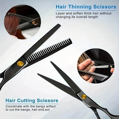 Hair Cutting Scissors Hair Thinning Shears Scissors Professional Durable