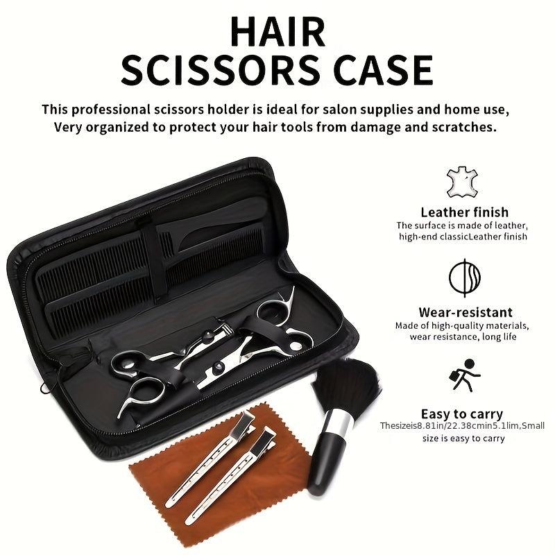 9pcs B Hair Cutting Scissors Kit Professional Stainless Steel Haircut Set