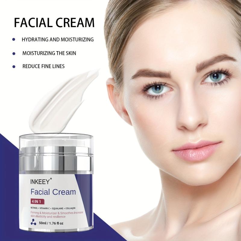 4-In-1 Moisturizing Face Cream 50g 1.76fl Oz