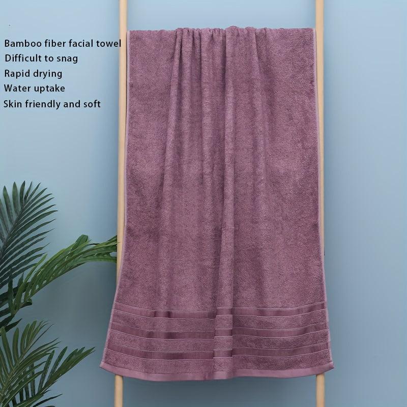 Soft Bamboo Fiber Towels  Highly Absorbent & Skin Friendly