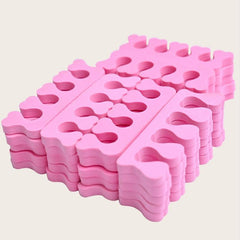 30pcs Soft Toe And Finger Divider Sponge For Pedicure Pain Relief