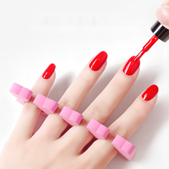 30pcs Soft Toe And Finger Divider Sponge For Pedicure Pain Relief