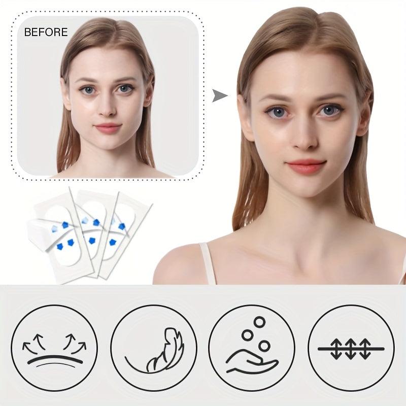 40pcs Invisible Face Lift Sticker Patches Waterproof & Breathable Beauty Tool