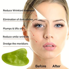 Natural Gua Sha Facial Firming Tools for Face and Body