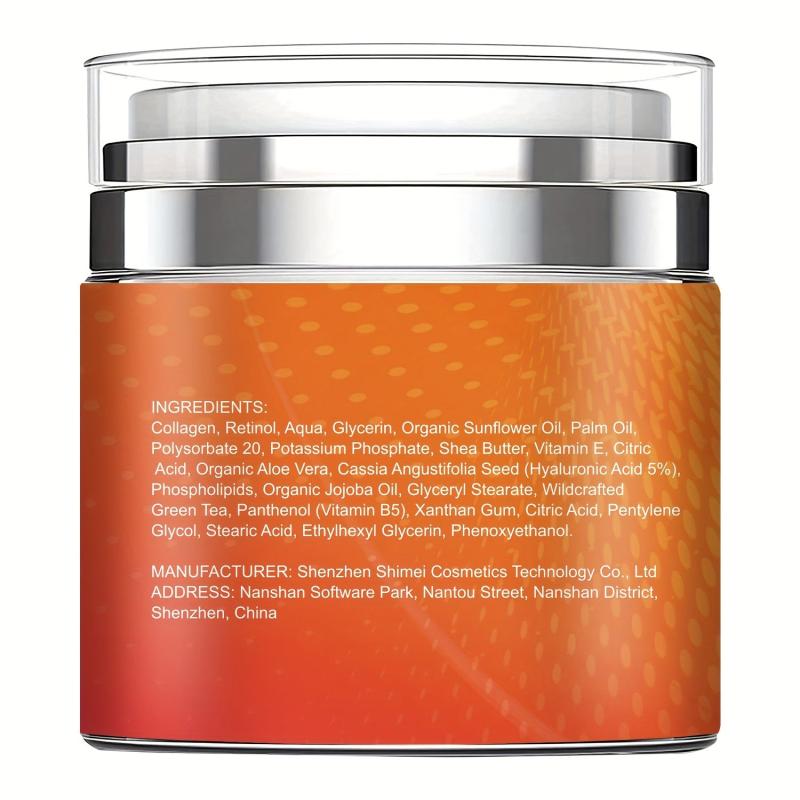 Collagen Cream Face Moisturizer for Women & Men - 1.85 OZ