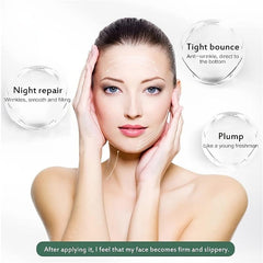 20pcs Firming Sleeping Mask Portable Wash Face Mask