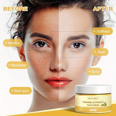 Vitamin C & Turmeric Face Scrub Cream