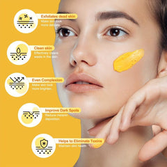 Vitamin C & Turmeric Face Scrub Cream