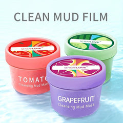 Clay Facial Mask Combo Pack - Deep Cleansing and Moisturizing