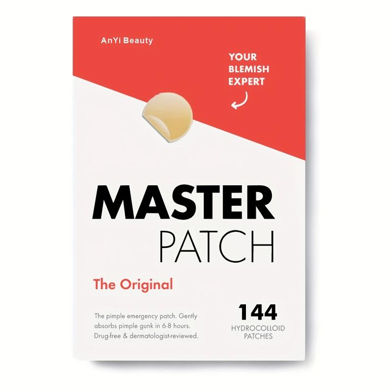 144 Pcs Hydrocolloid Acne Patches - Waterproof Pimple Patches