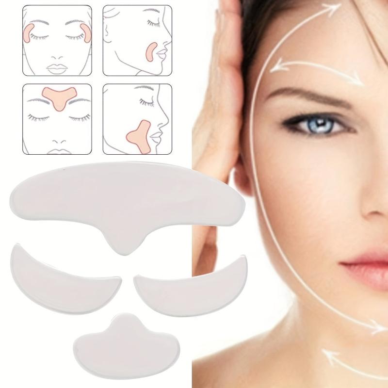 Wrinkle Patches 4Pcs Silicone Patch Pad Skin Lifting Reusable