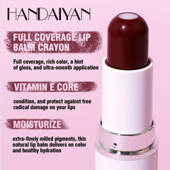 2-in-1 Sandwich Lipstick Matte Moisturizing Long Lasting Waterproof Non Smudge