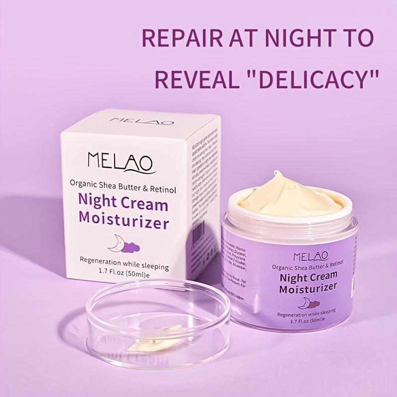 Retinol Night Cream Hydrating Repairing Radiant Milk Skin Moisturizing