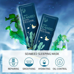 Hydrating Seaweed Sleep Mask Moisturizes and Firms Skin