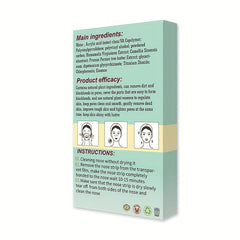 Green Blackhead Remover Nose Patch 20pcs box Deep Cleansing Pores