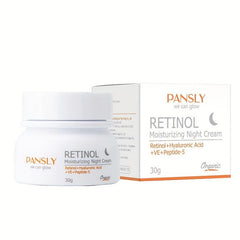 Retinol Night Cream 30g Hyaluronic Acid for Skin Plumpness