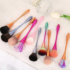 Blush Brush Professional Makeup Large Tool Colored Hair