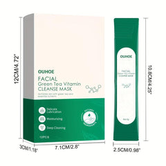 12pcs South Korea Beauty Firming Facial Mask Arginine Wrinkles Dark Spots
