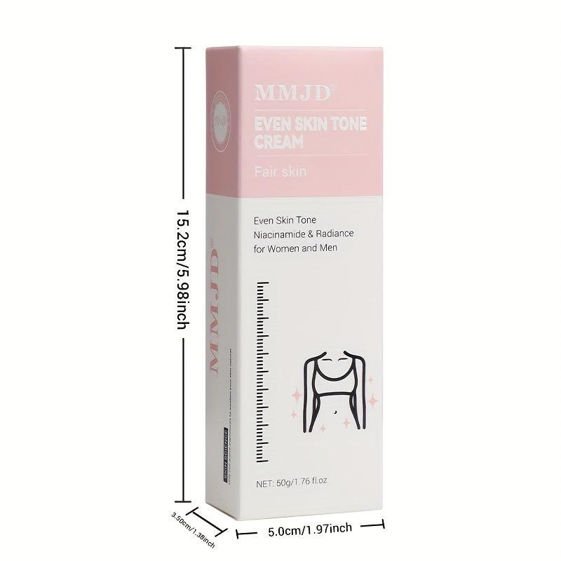 Skin Care Set: Even Skin Tone Cream, Face Moisturizer, Toning Cream