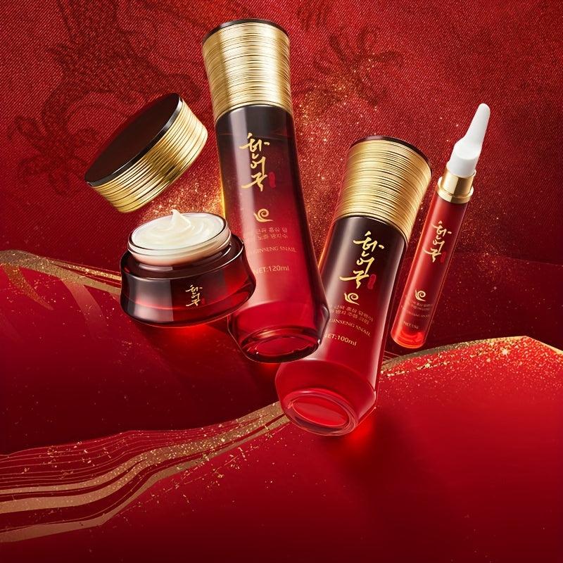 American Muscle Red Ginseng Snail Skin Care Set