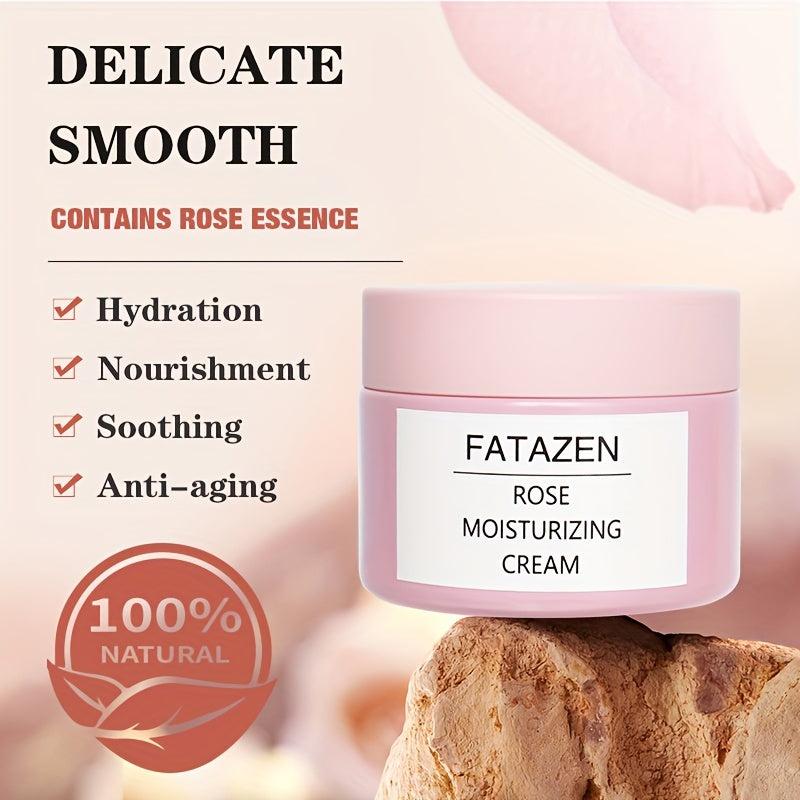 Damascus Rose Facial Moisturizer for Tightening Skin
