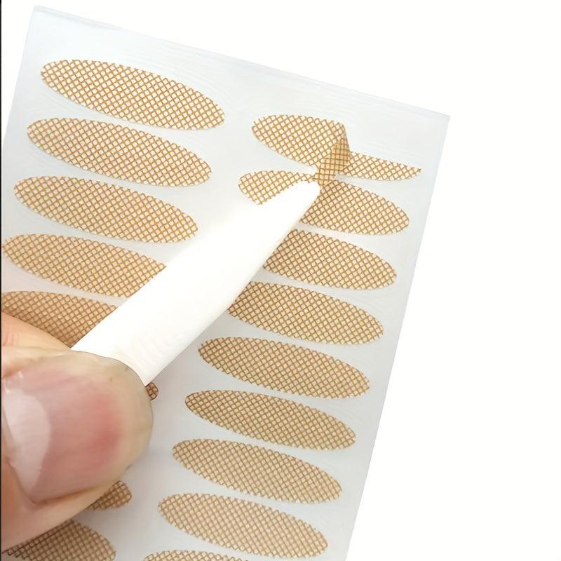 Round Shaped Eyelid Tape Double Eyelid Stickers & Tools