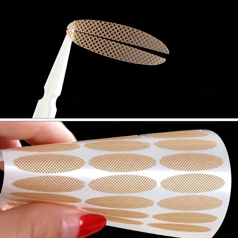 Round Shaped Eyelid Tape Double Eyelid Stickers & Tools