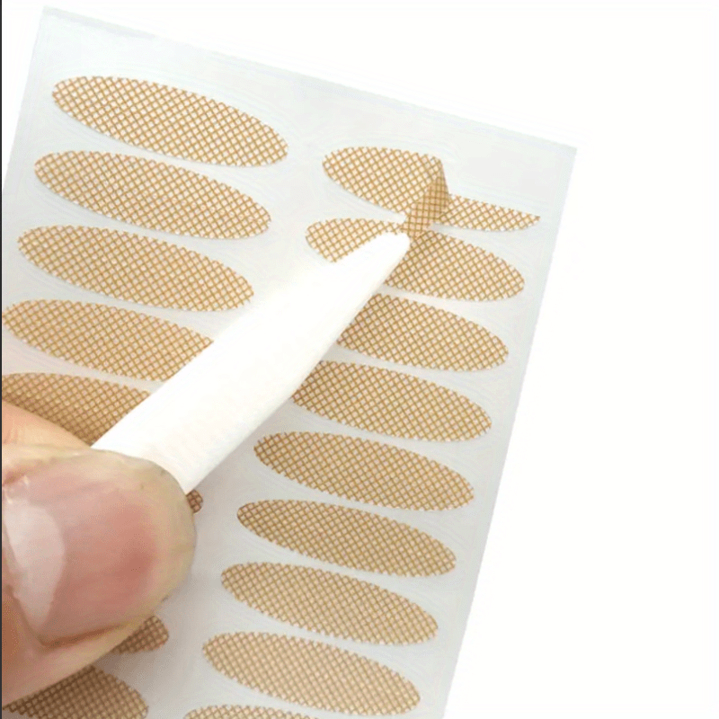 Round Shaped Eyelid Tape Double Eyelid Stickers & Tools