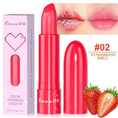 6 Colors Fruit Flavored Lipstick with Moisturizing Benefits