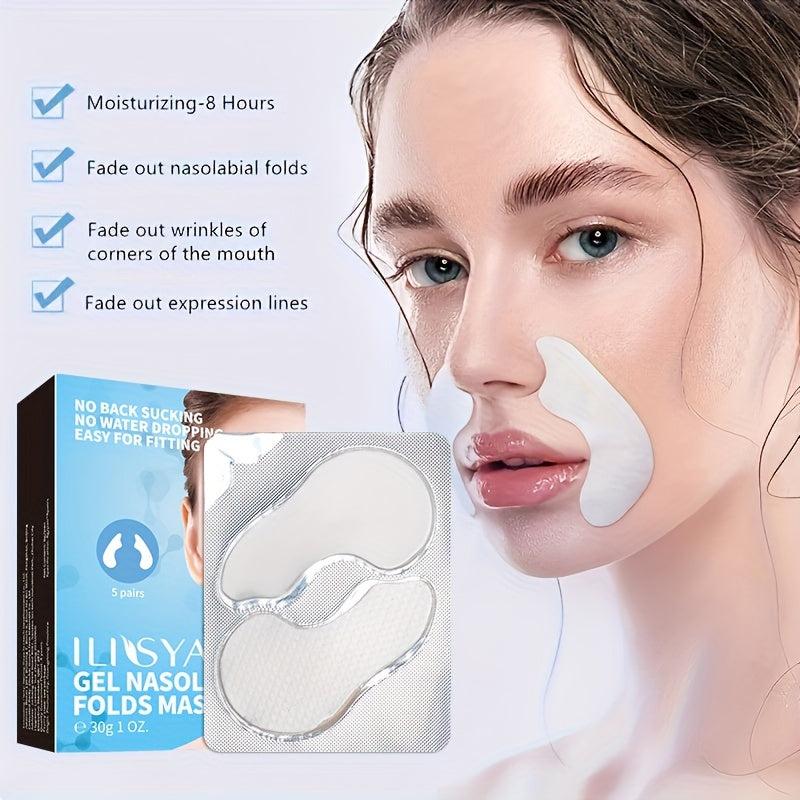 Sleep Eye Mask Law Line Patch Set Fade Dark Circles Fine Lines Eye Bags Tighten