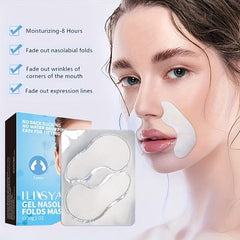 Sleep Eye Mask Law Line Patch Set Fade Dark Circles Fine Lines Eye Bags Tighten
