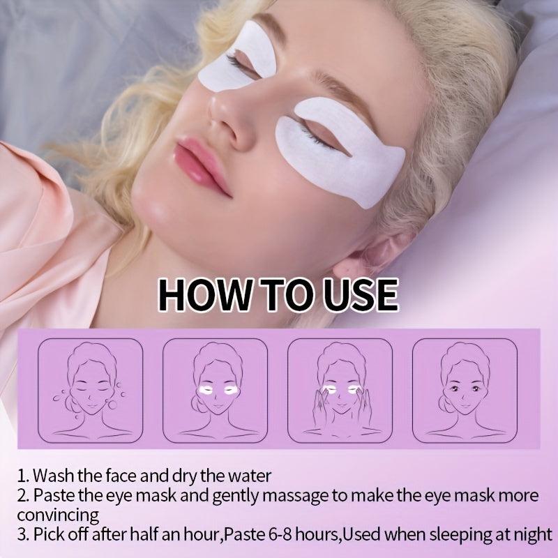 Sleep Eye Mask Law Line Patch Set Fade Dark Circles Fine Lines Eye Bags Tighten