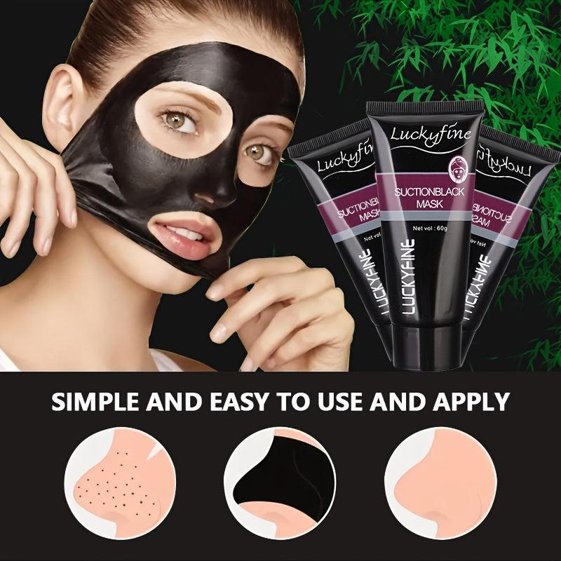 60g Blackhead Care Mask Purifying Peel Off Charcoal Face Mask Deep Cleansing