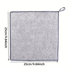 6 Pack Microfiber Face Towels Bamboo Charcoal Face Cloth