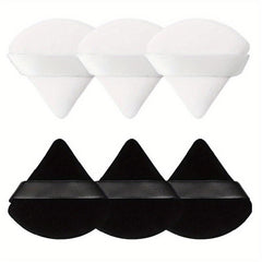Soft Plush Powder Puff for Loose Powder & Liquid Cosmetic, 12 Pcs