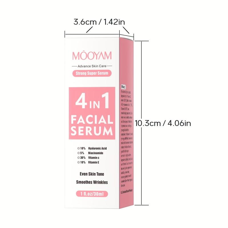 10% Hyaluronic Acid Serum with Niacinamide, Vitamin C & E - 30ml