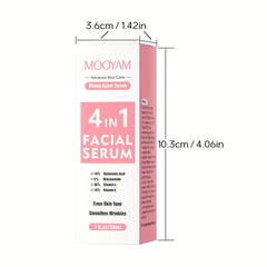 10% Hyaluronic Acid Serum with Niacinamide, Vitamin C & E - 30ml