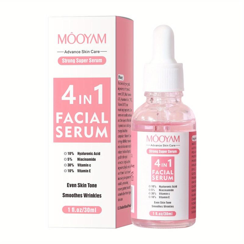 10% Hyaluronic Acid Serum with Niacinamide, Vitamin C & E - 30ml