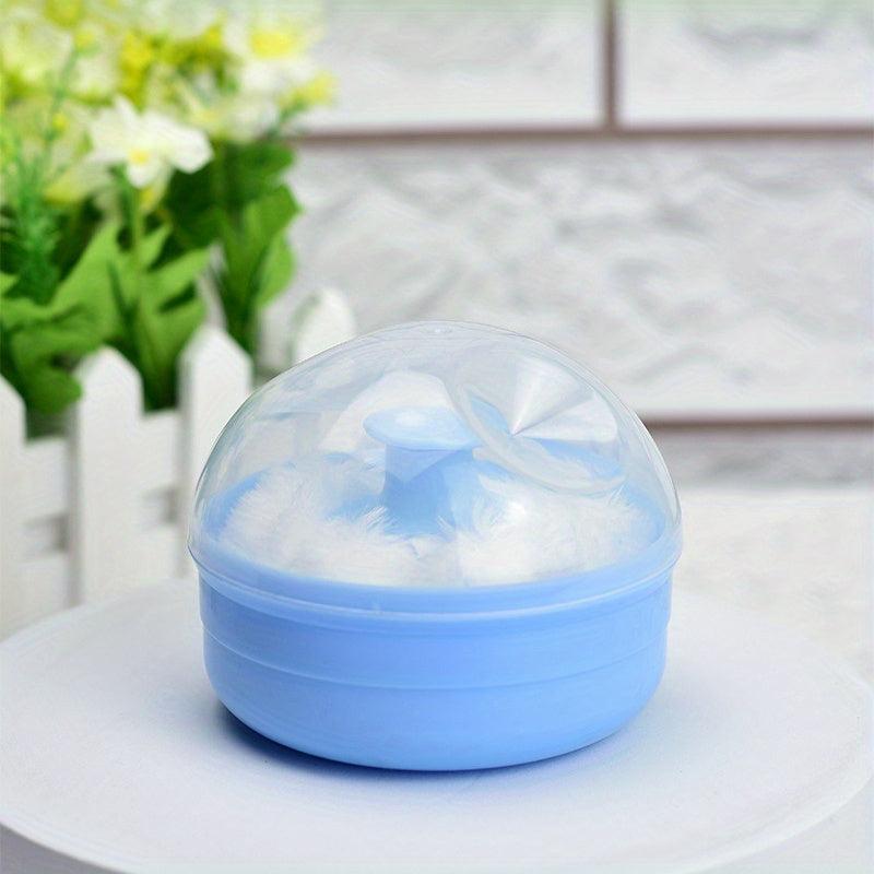Portable Loose Powder Case With Soft Sponge Puff