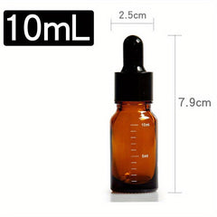 Amber Glass Graduated Dropper Bottle for Essential Oils