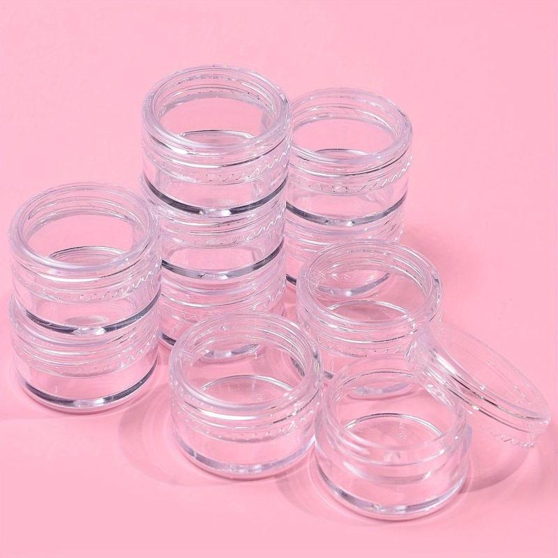 10pcs Mini Lip Sets in 5g Plastic Cosmetic Pots for Makeup