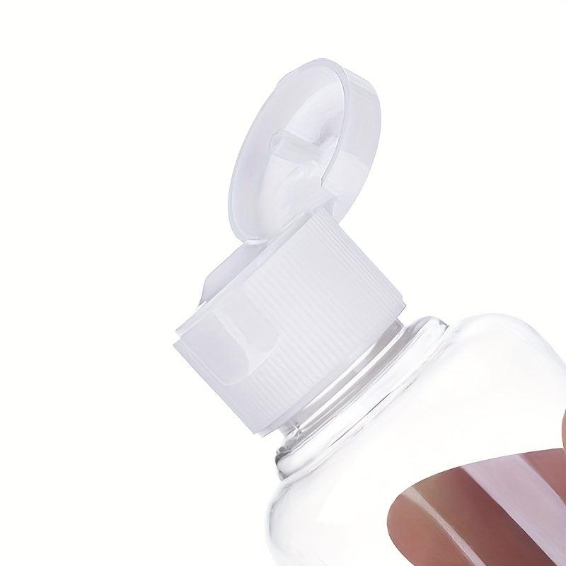 2pcs Empty Bottles Flip Cap Shampoo Lotions 10-120ml Refillable Makeup Travel