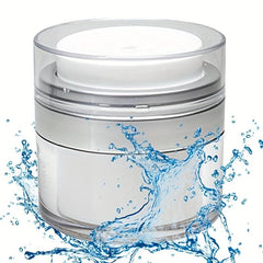 Airless Pump Jars Set for Makeup with Lid