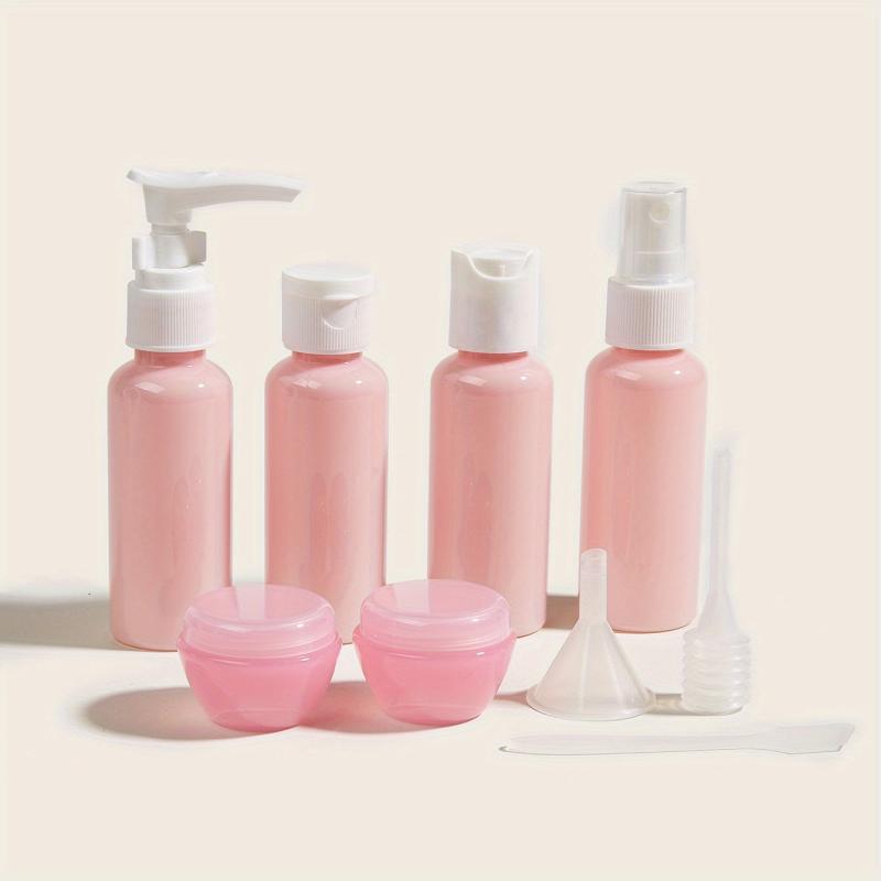9pcs Travel Bottles Leakproof Refillable Toiletries Containers Set